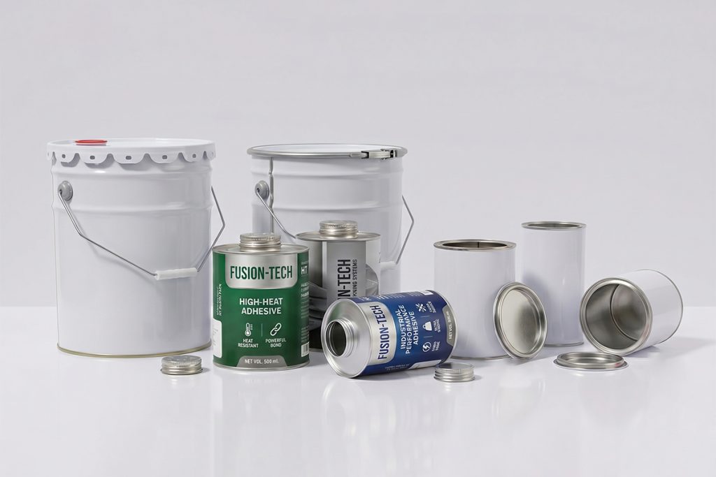 Metal Tins With Lids