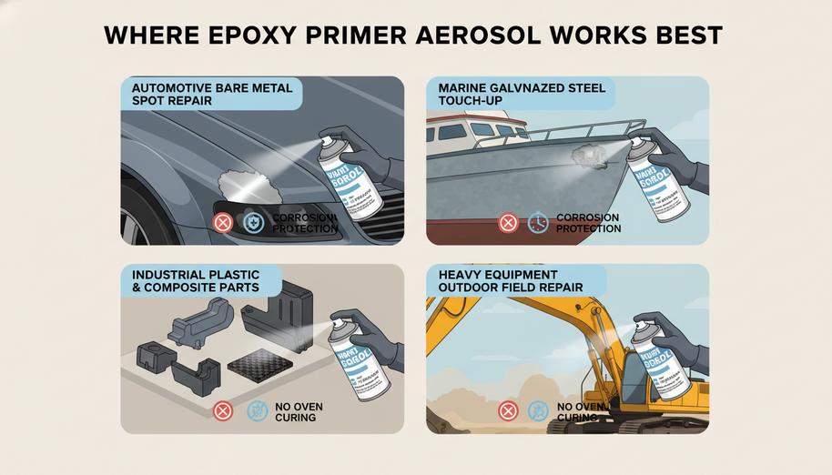 Epoxy Primer Aerosol Can