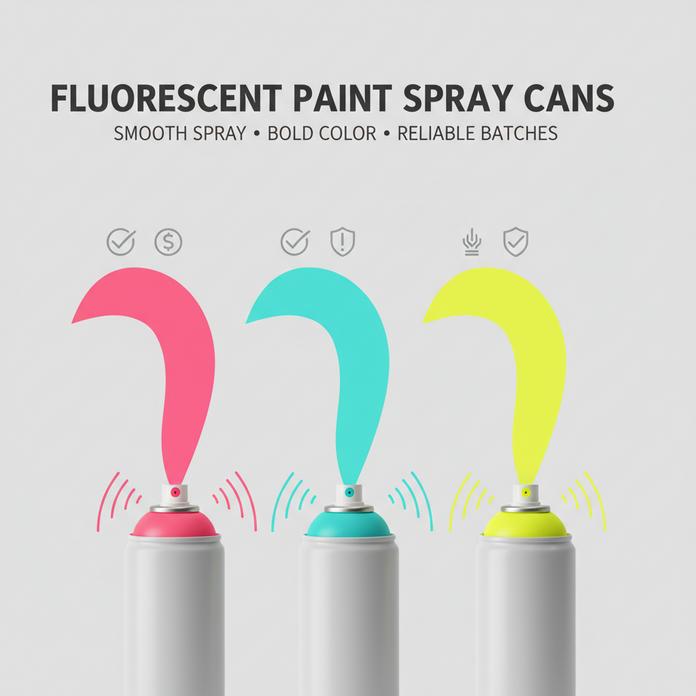 Fluorescent Paint Spray Cans