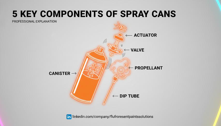 Fluorescent Paint Spray Cans