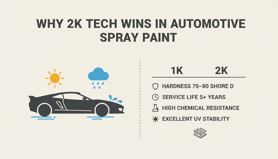 Meilleures bombes de peinture automobile