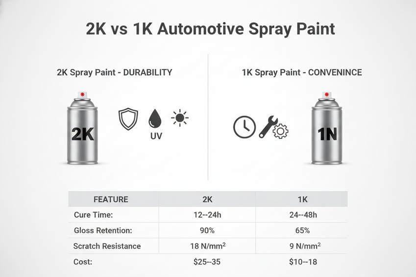 Meilleures bombes de peinture automobile