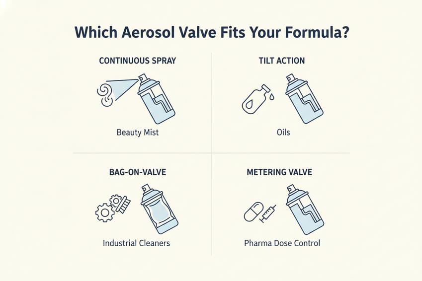 Valve d'aérosol