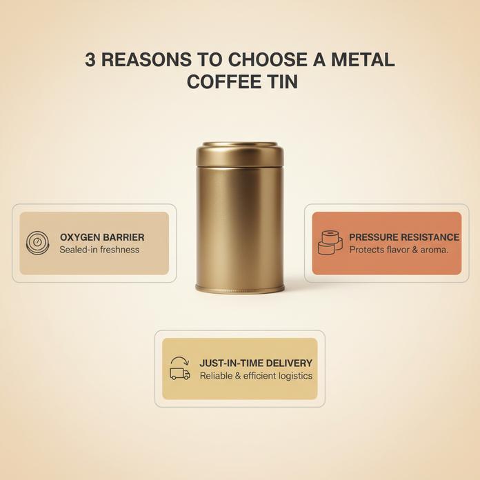 Metal Coffee Tin
