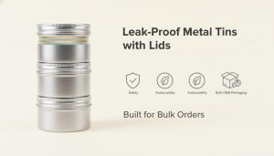 Metal Tins With Lids