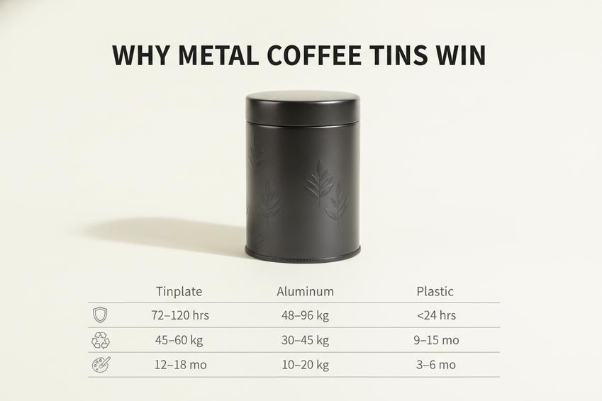 Metal Coffee Tin