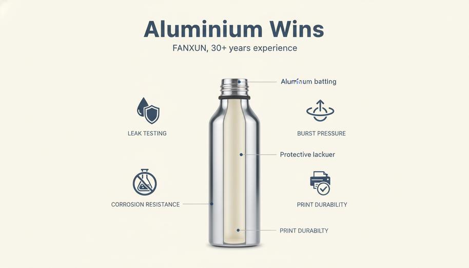 Fabricants de bombes aérosols en aluminium