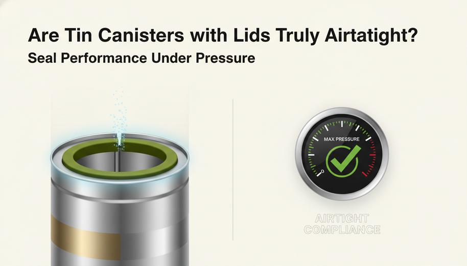 Tin Canisters With Lids