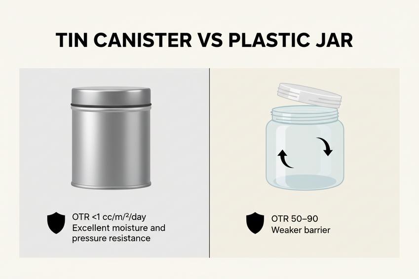 Tin Canisters With Lids