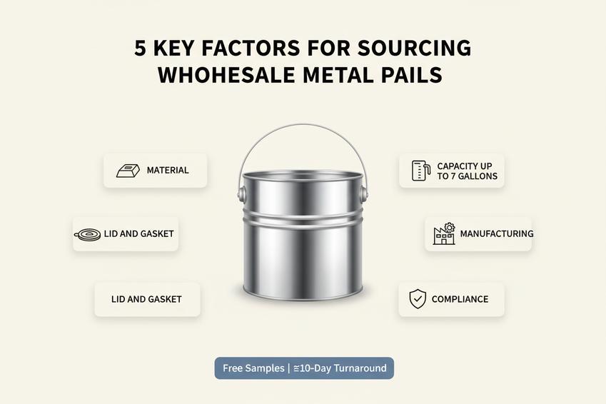 Wholesale Metal Pail