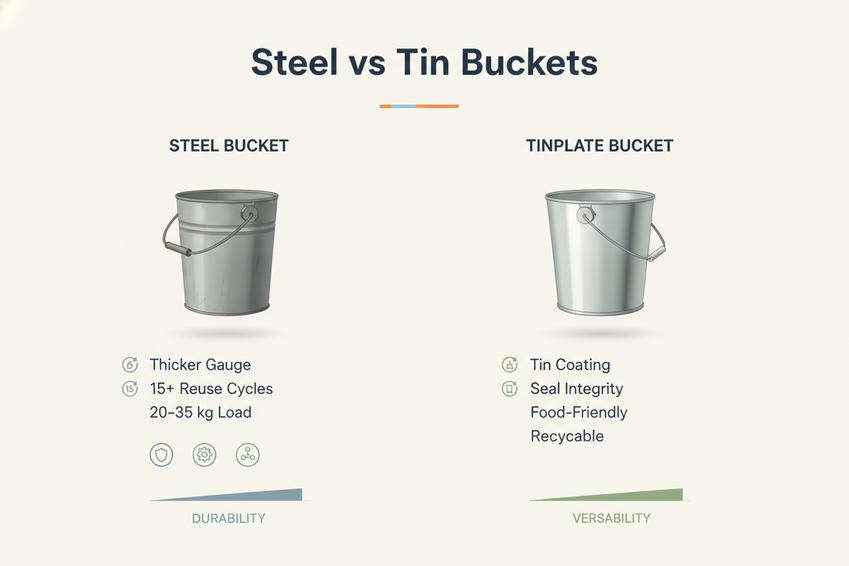 Wholesale Metal Buckets