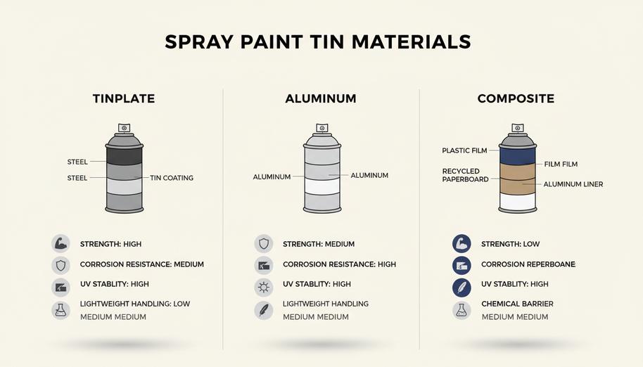 Tins Of Spray Paint