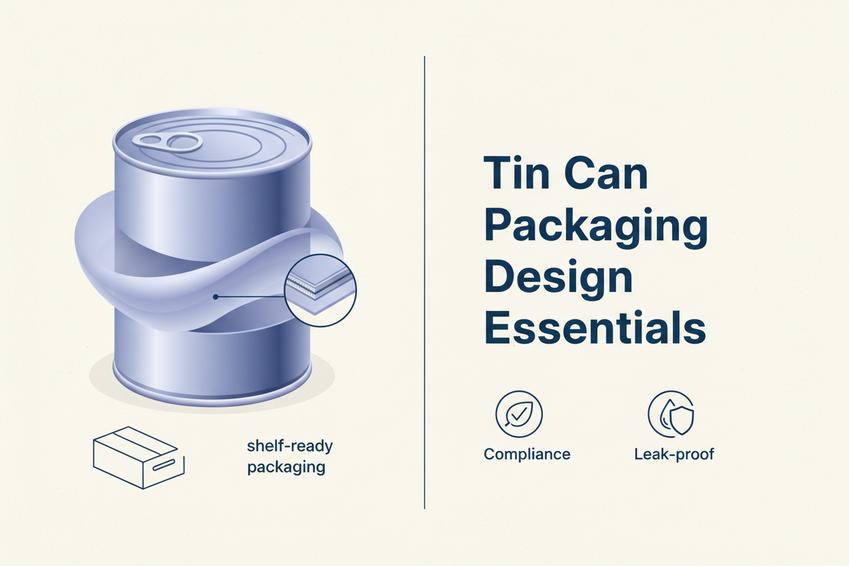 Tin Can Packaging Design