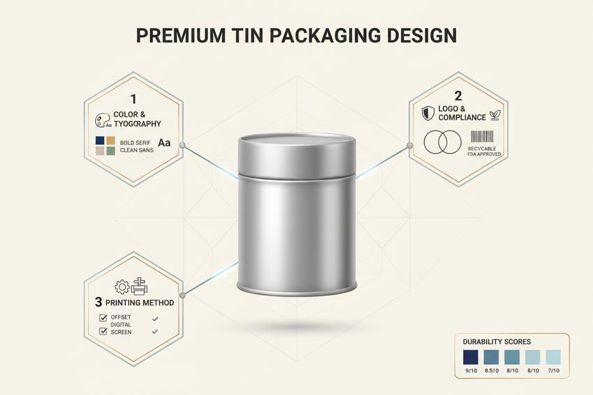 Tin Can Packaging Design