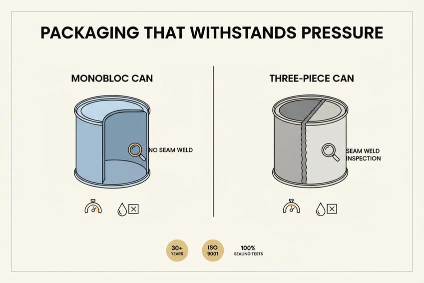 Tin Can Packaging Design