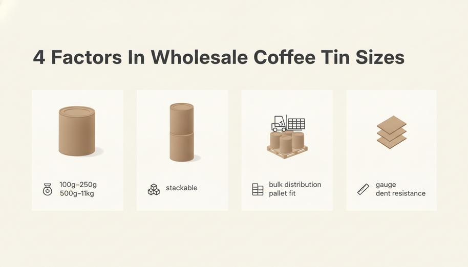 Boîtes à café en gros