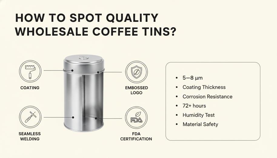 Boîtes à café en gros