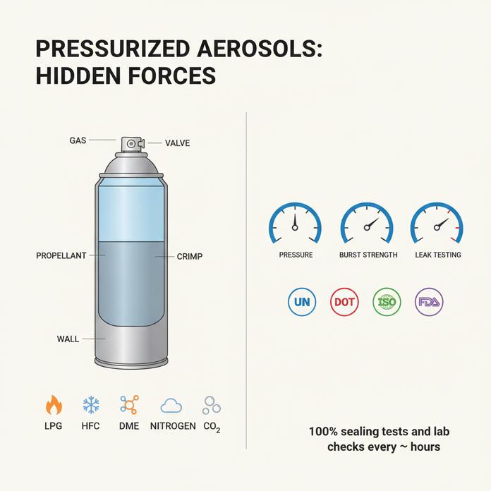 Pressurized Aerosol Can