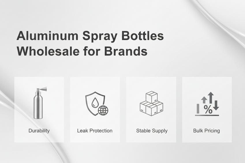 Aluminum Spray Bottles Wholesale