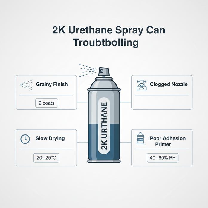 2k Urethane Paint Spray Can