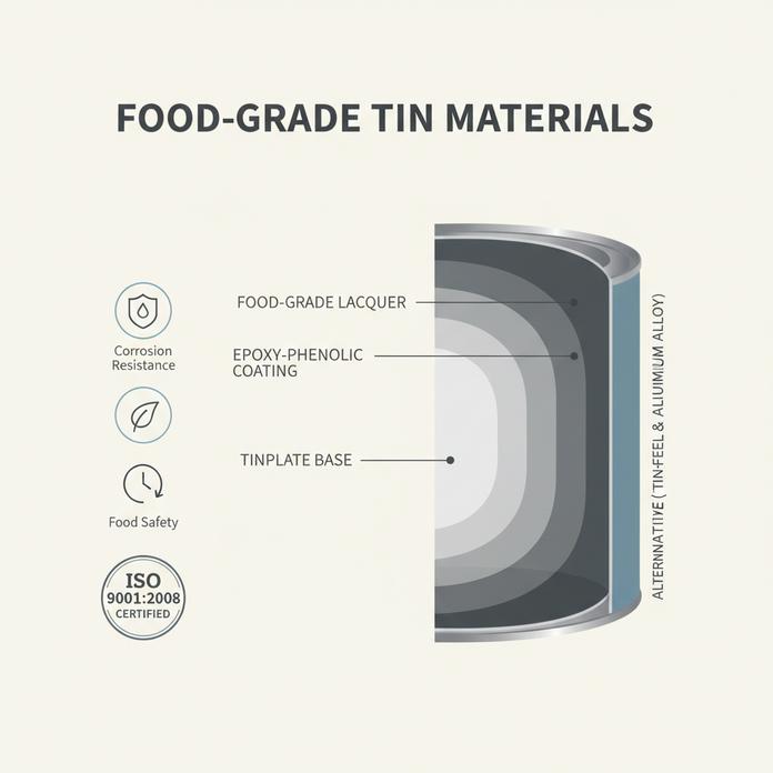 Tin Containers For Food
