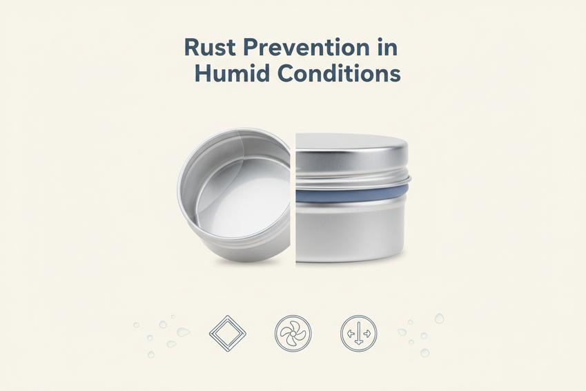 Small Tin Containers With Lids