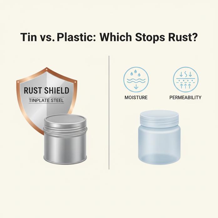 Small Tin Containers With Lids