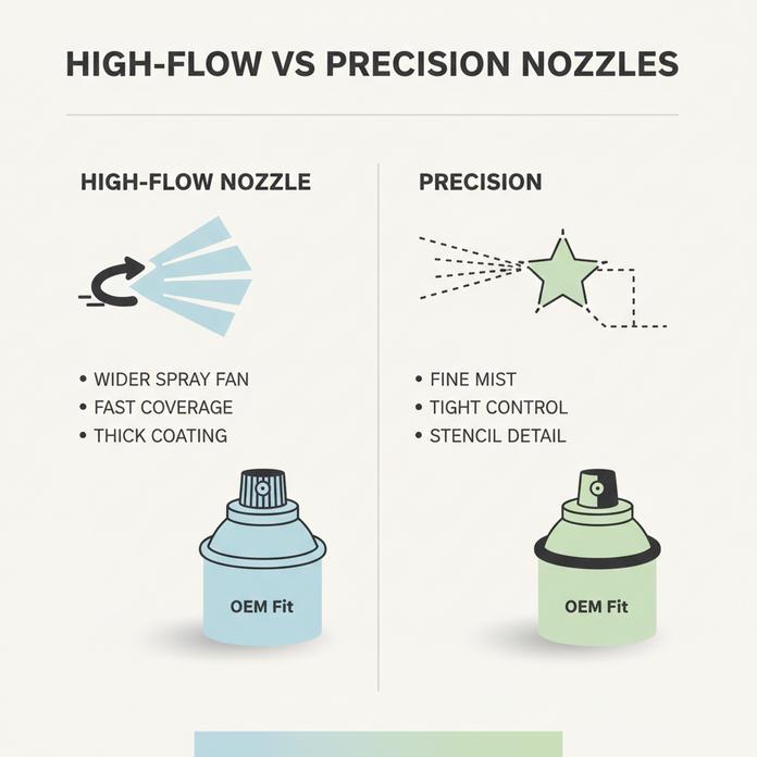 Aerosol Spray Can Nozzle Replacement