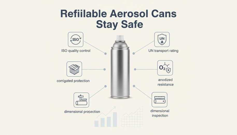 Aerosol Spray Can Refillable