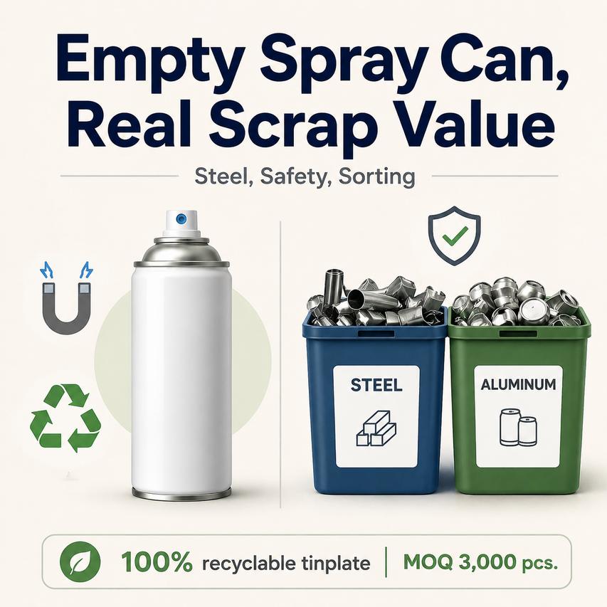 Empty Spray Paint Can