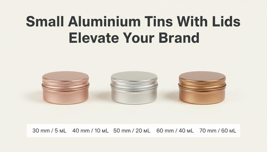 Small Aluminium Tins With Lids