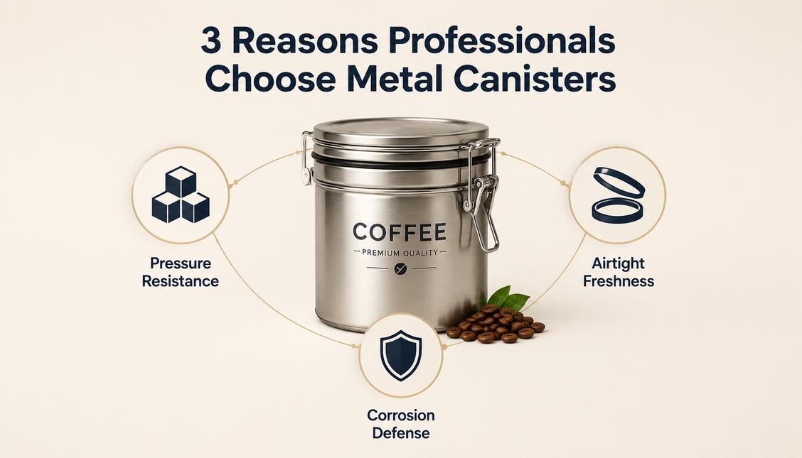 Coffee Tin Canister