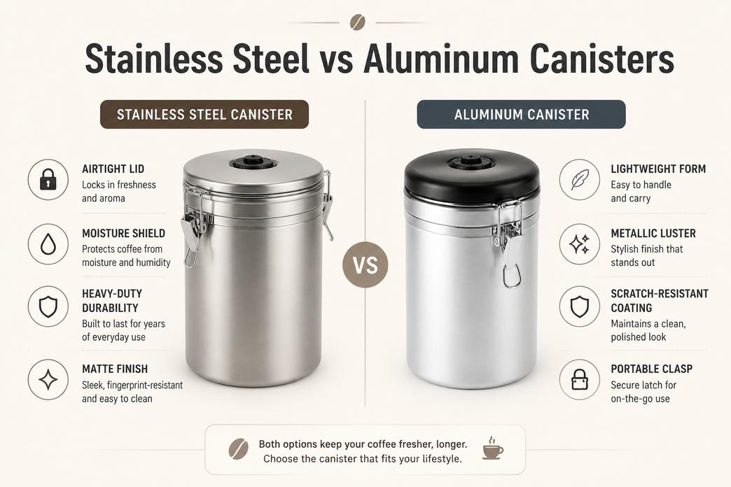 Coffee Tin Canister