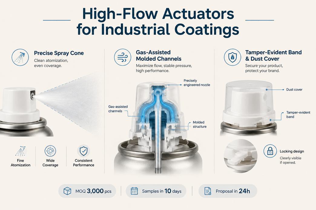 Aerosol Actuator Types