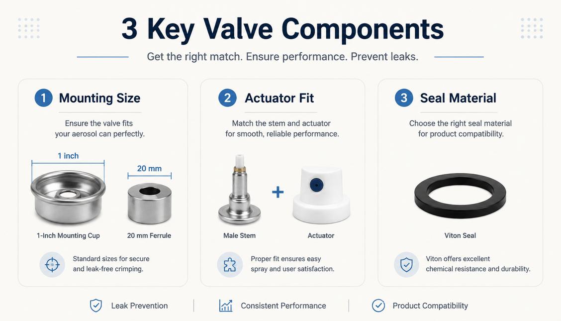 Aerosol Valve Types