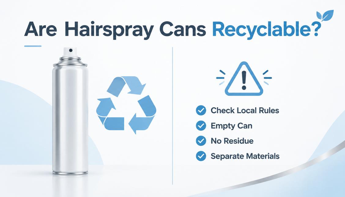 Hairspray Cans Recyclable