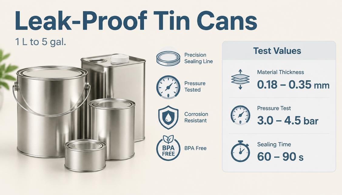 Empty Tin Can Wholesale