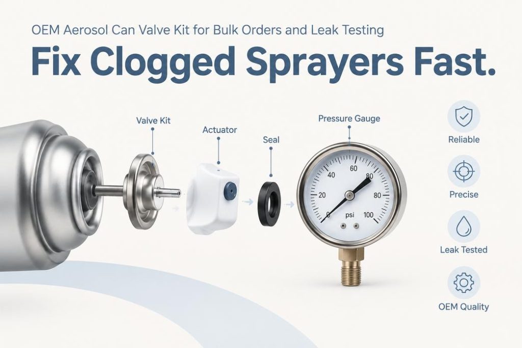 Aerosol Can Valve Kit