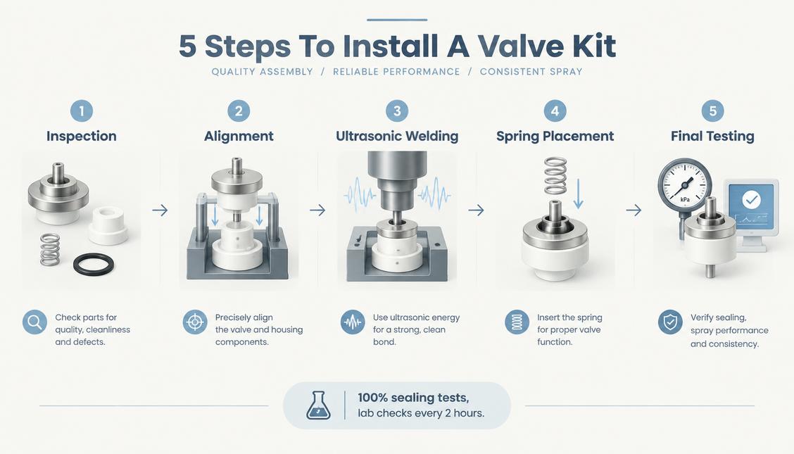 Aerosol Can Valve Kit