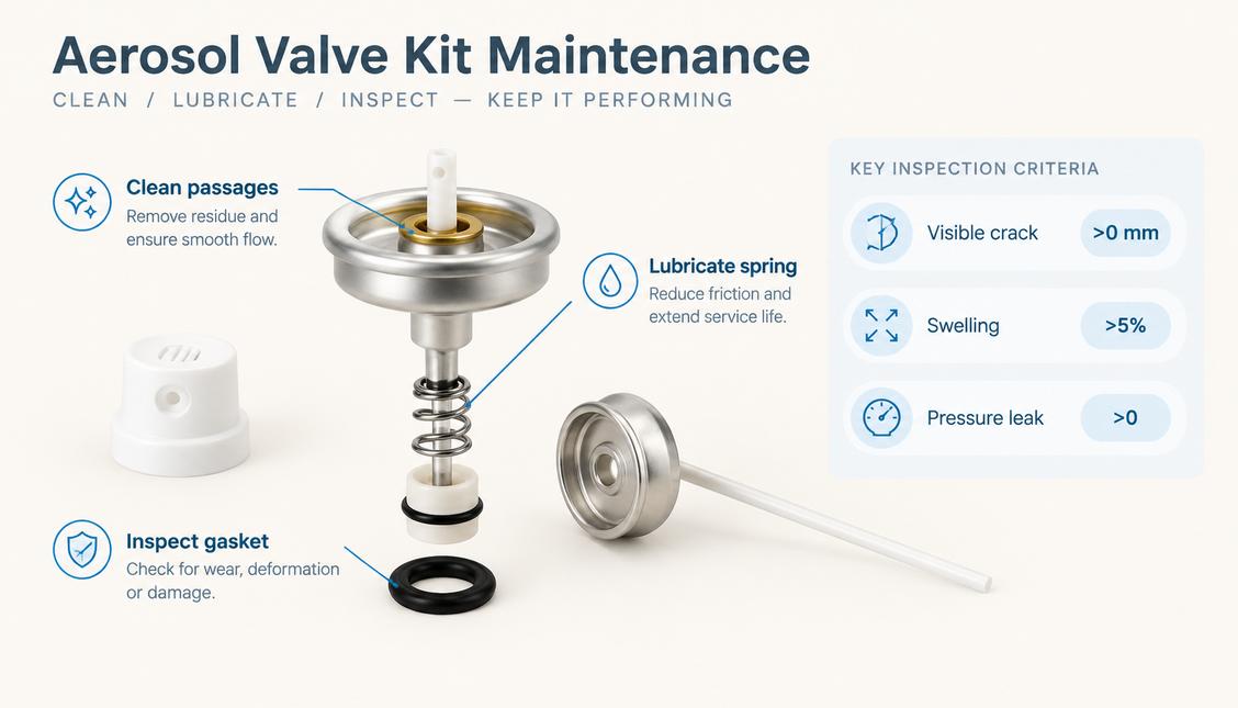 Aerosol Can Valve Kit