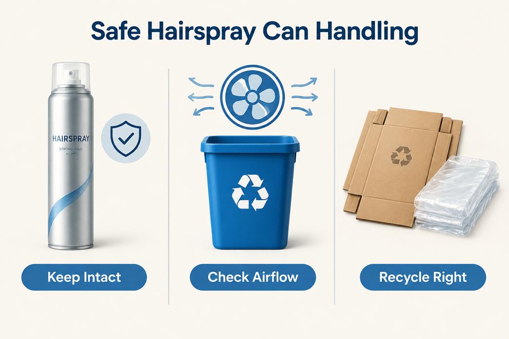 Aerosol Hairspray Cans