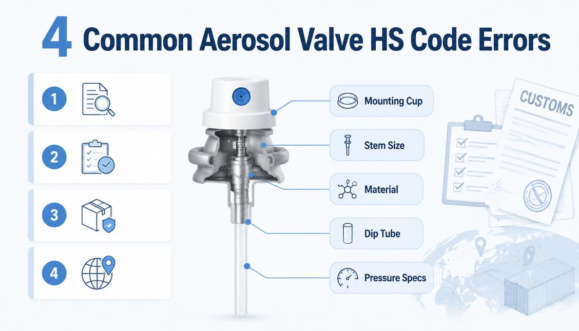 Aerosol Valve Hs Code