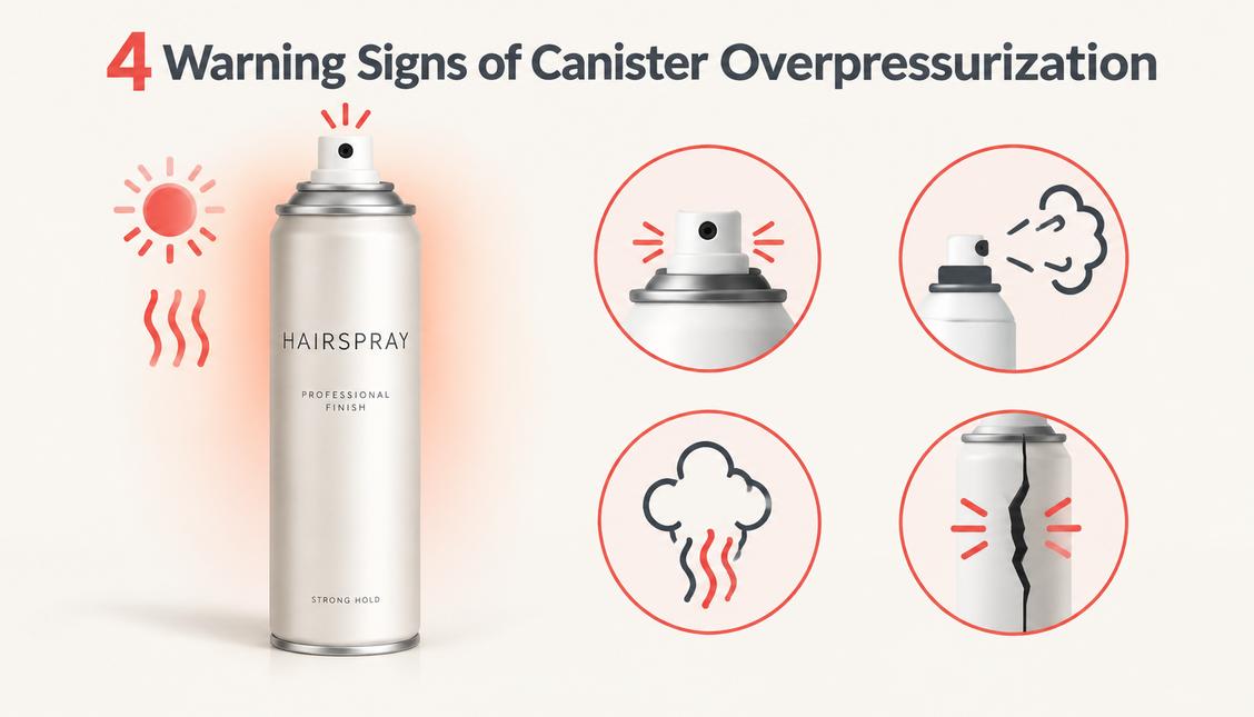 Hairspray Canister