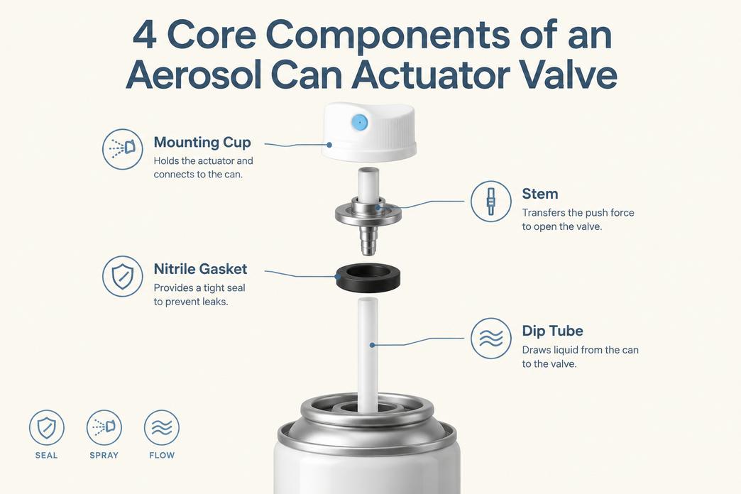 Injap Penggerak Tin Aerosol