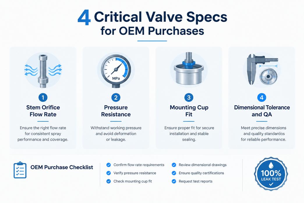 Aerosol Can Valve Replacement