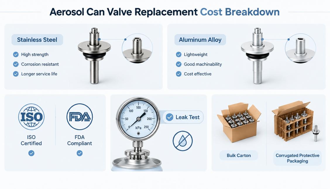 Aerosol Can Valve Replacement