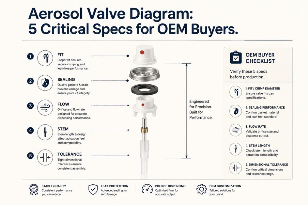 Aerosol Valve Diagram