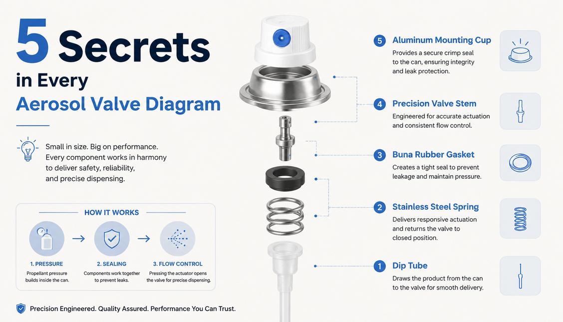 Aerosol Valve Diagram