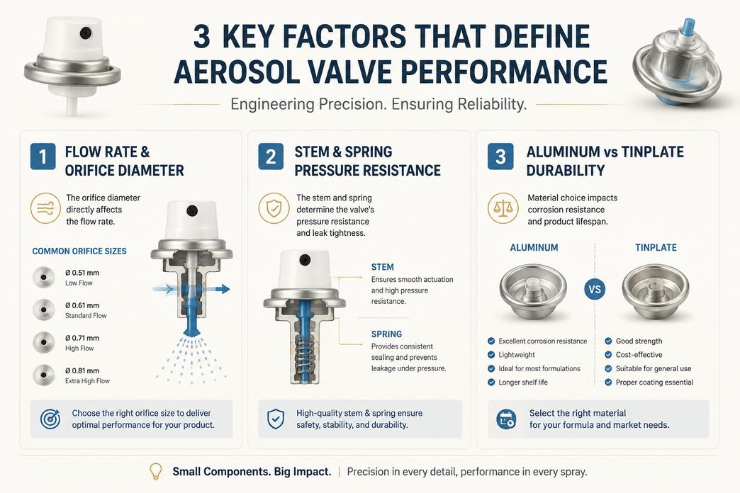 Aerosol Valve And Actuator