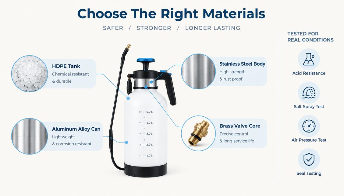 Pressurized Sprayer